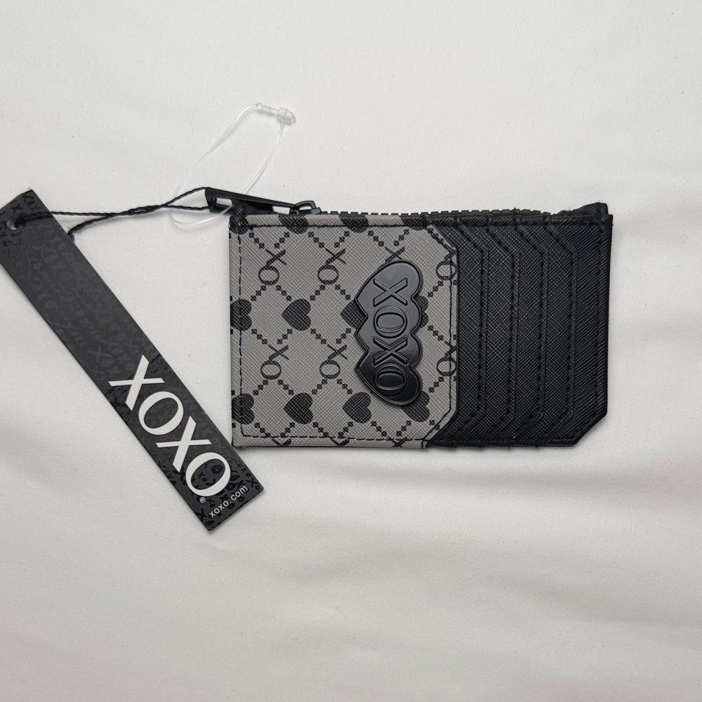 XOXO Monochrome Card Holder or card wallet